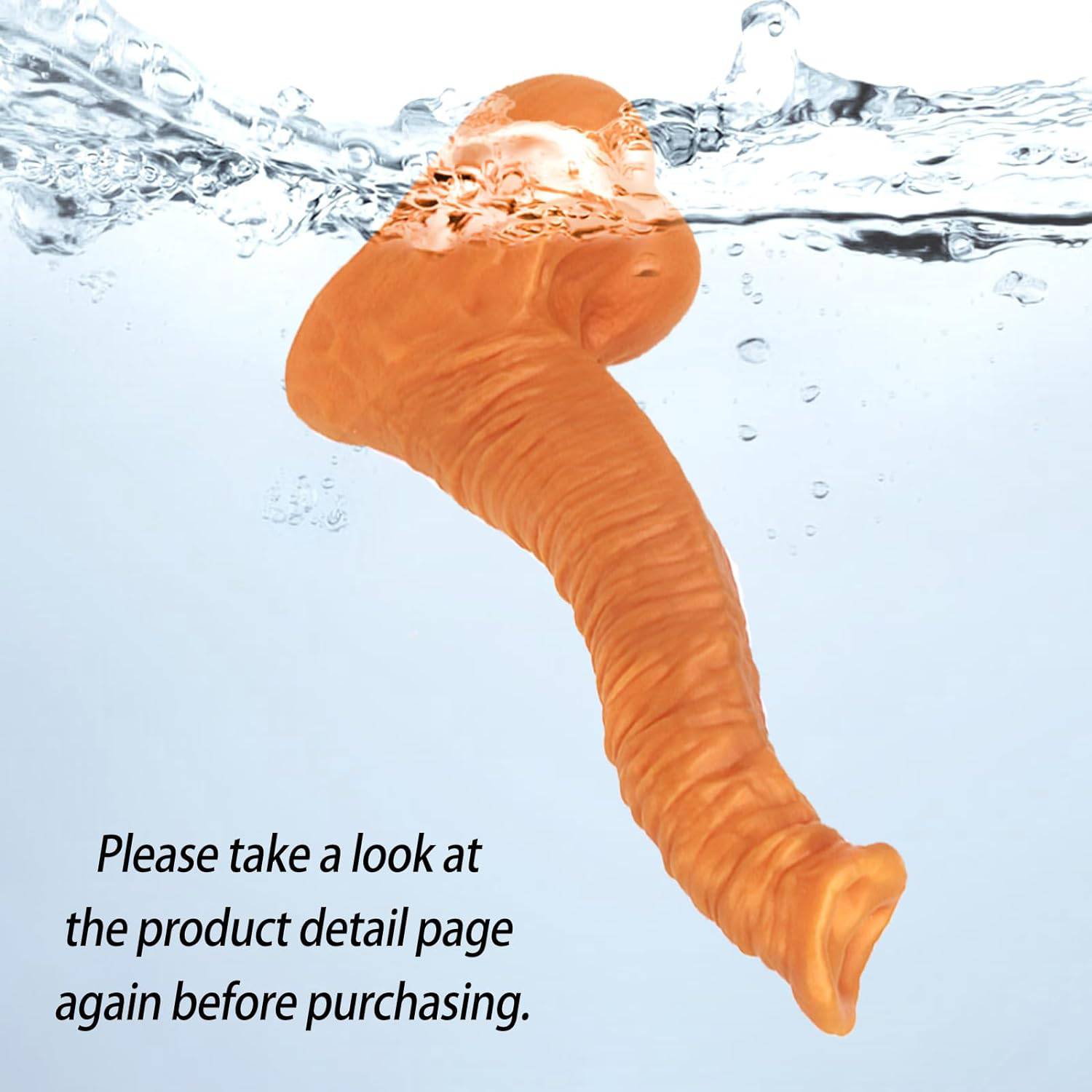 TaRiss's® Smart Silicone Elephant Shape Dildo Plug "Elephant Nose" - Tarisss Sex Toy Store