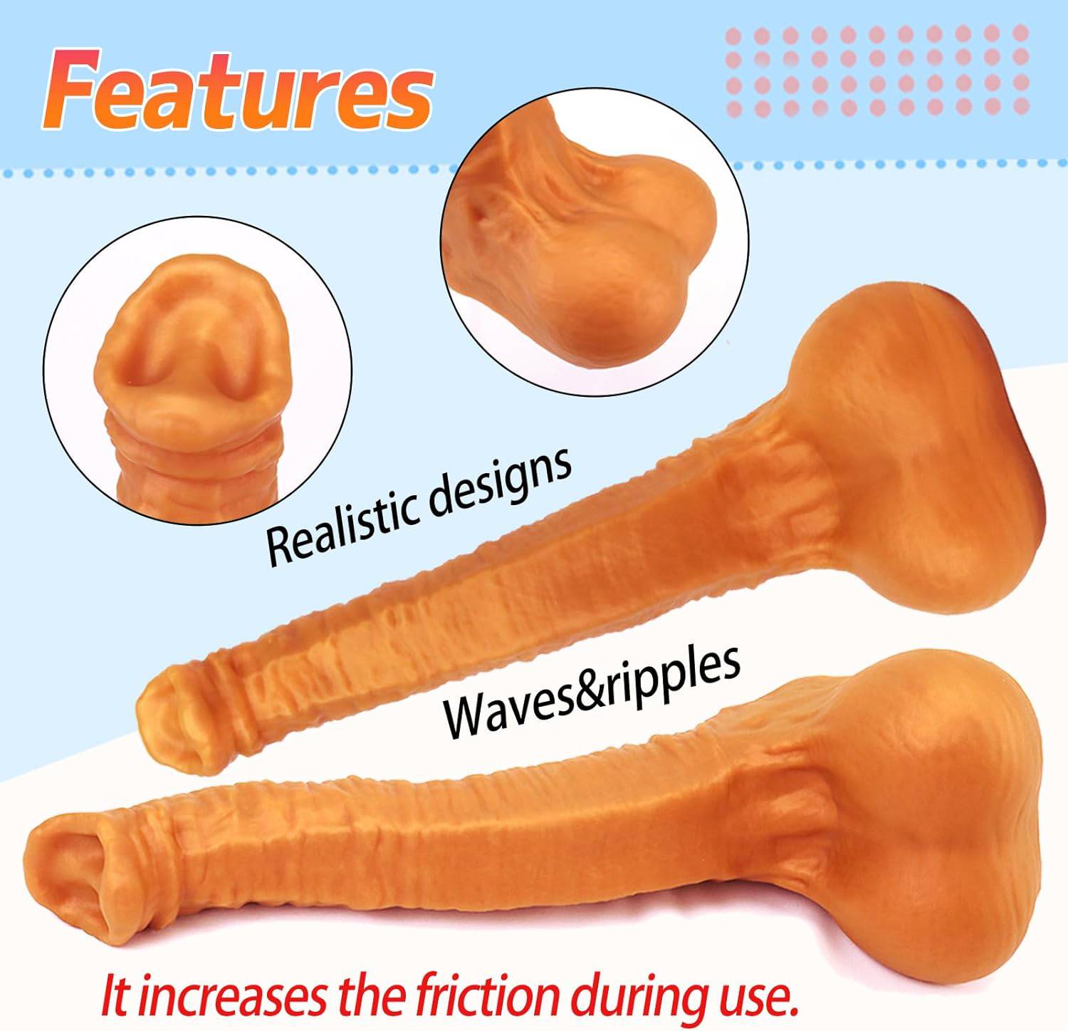 TaRiss's® Smart Silicone Elephant Shape Dildo Plug "Elephant Nose" - Tarisss Sex Toy Store
