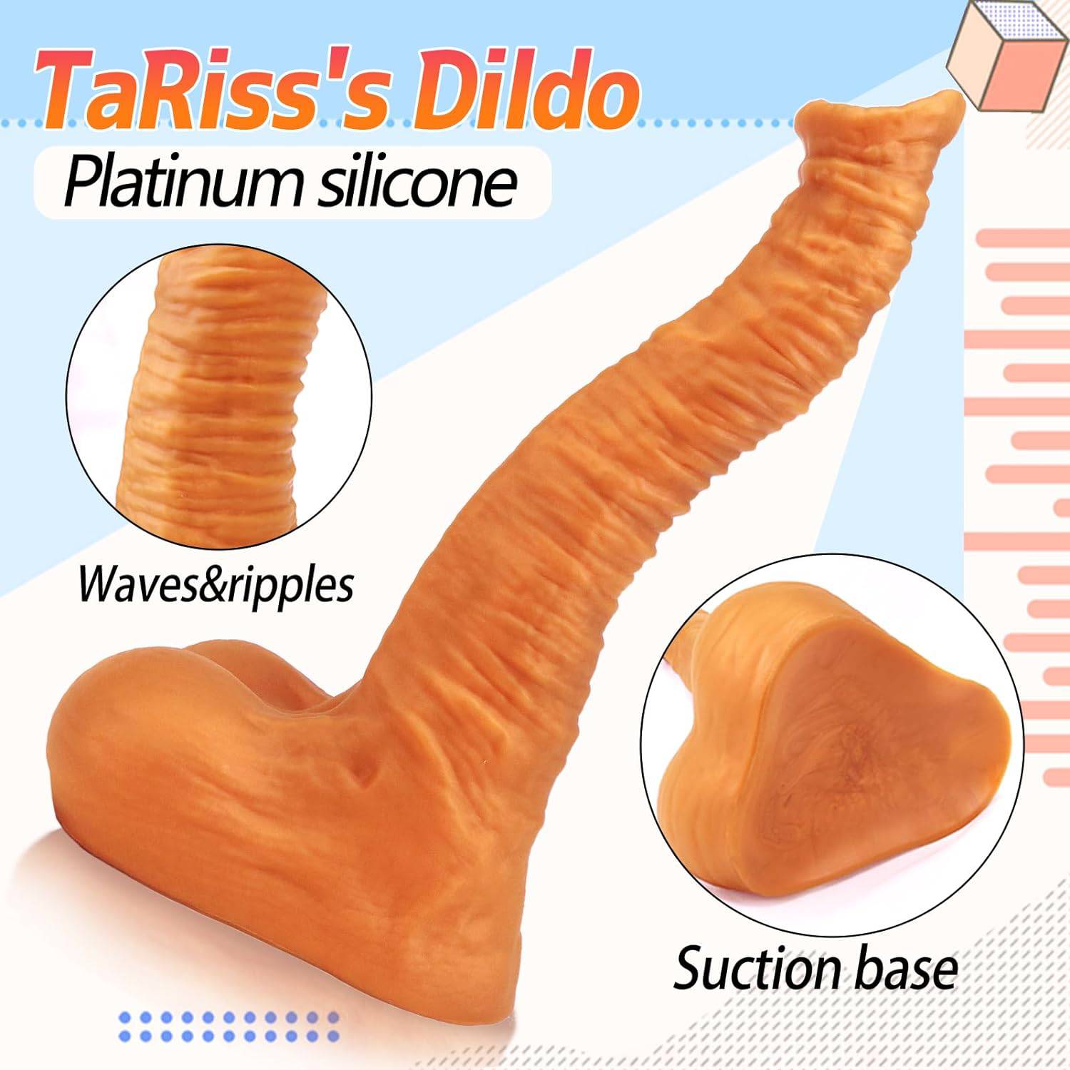 TaRiss's® Smart Silicone Elephant Shape Dildo Plug "Elephant Nose" - Tarisss Sex Toy Store