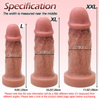 TaRiss's® Smart Silicone Realistic Dildo with Suction Cup Base - Tarisss Sex Toy Store