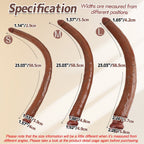 TaRiss's® Smart Silicone Realistic Double Ended Dildo Silicone Dual Density Dildo - Tarisss Sex Toy Store