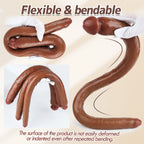 TaRiss's® Smart Silicone Realistic Double Ended Dildo Silicone Dual Density Dildo - Tarisss Sex Toy Store