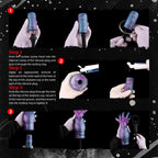 TaRiss's® Smart Silicone Realistic Stroker Penis Sleeves Male Masturbator Toy with Hand Pump "Kevlar" - Tarisss Sex Toy Store