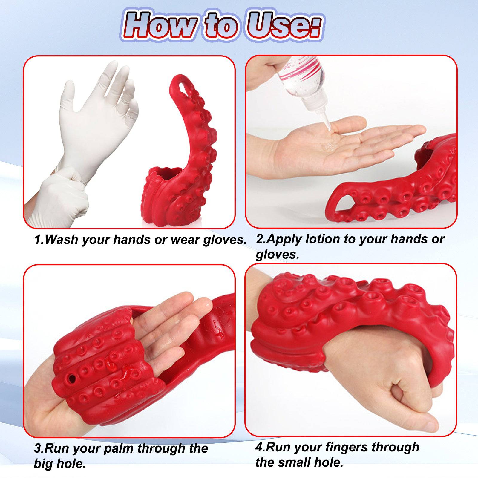 TaRiss's® Smart Silicone Silicone Fisting Glove "Iron Boxer" - Tarisss Sex Toy Store