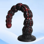 Textured Extra - Long Silicone Dildo with Suction Cup Base - Tarisss Sex Toy Store