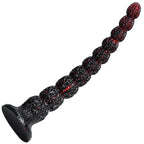 Textured Extra - Long Silicone Dildo with Suction Cup Base - Tarisss Sex Toy Store