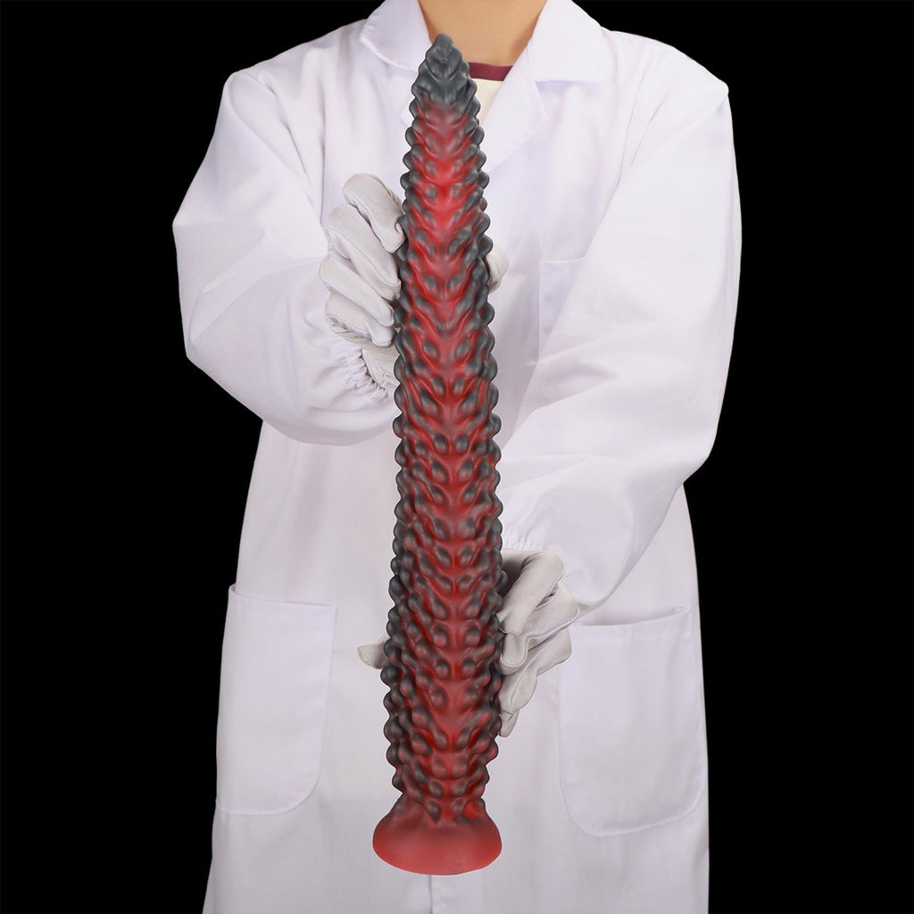 Textured Silicone Dildo with Suction Base - Tarisss Sex Toy Store