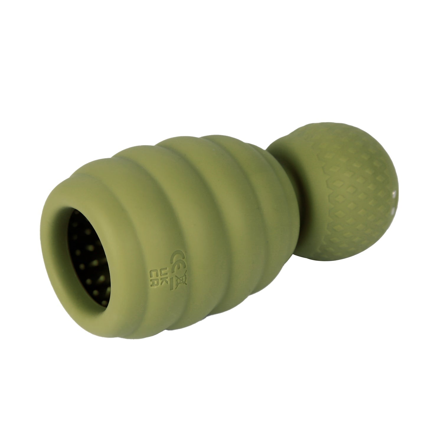 Textured Silicone Male Masturbation Cup with Rechargeable Vibration - Tarisss Sex Toy Store