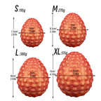 Textured Strawberry - Shaped Novelty Handheld Toy with Chain Handle and Wrist Strap - Tarisss Sex Toy Store