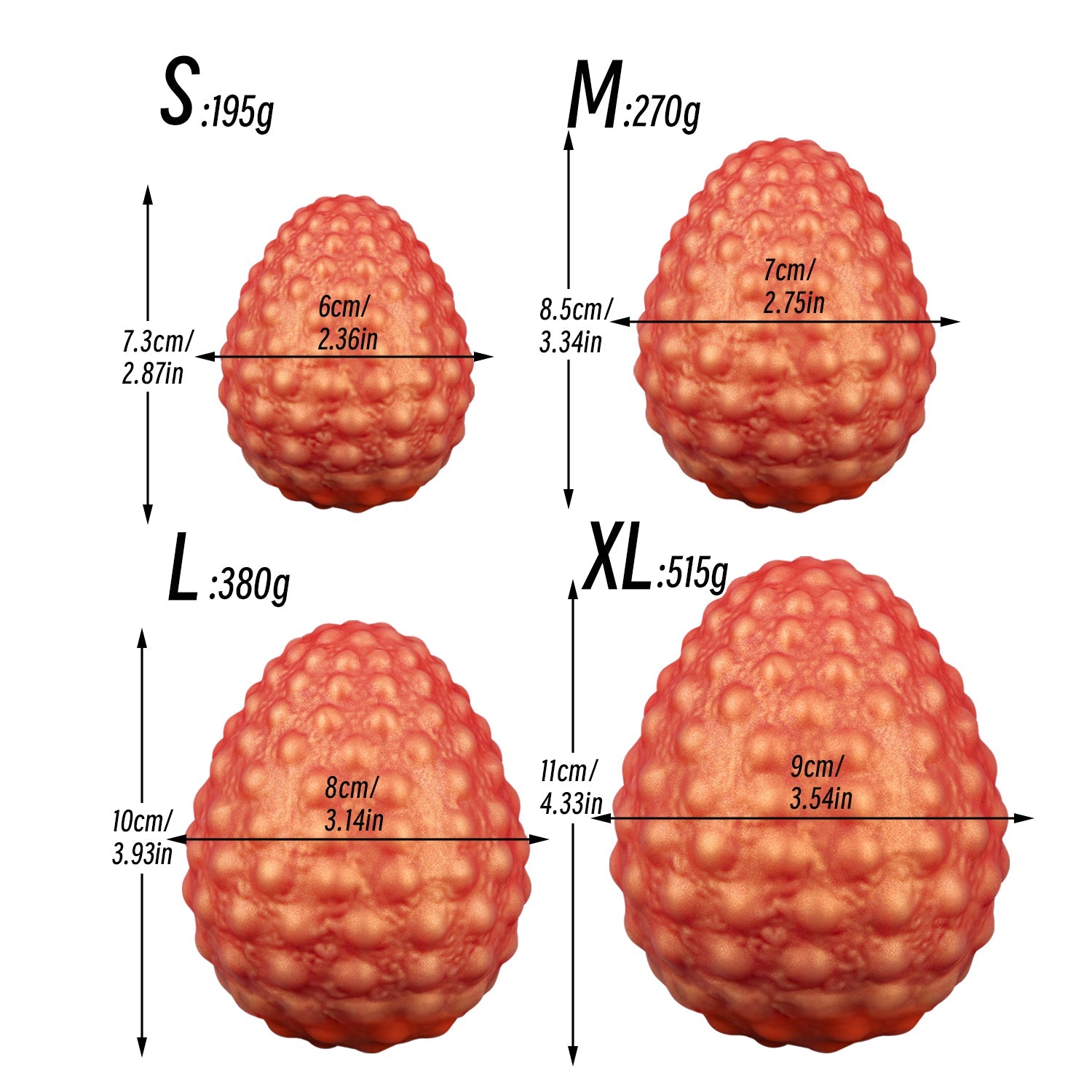 Textured Strawberry - Shaped Novelty Handheld Toy with Chain Handle and Wrist Strap - Tarisss Sex Toy Store