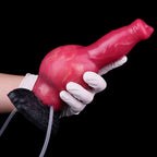 Tharnok 8 Inch Squirting Dog Knot Dildo with Inflatable Design - Tarisss Sex Toy Store