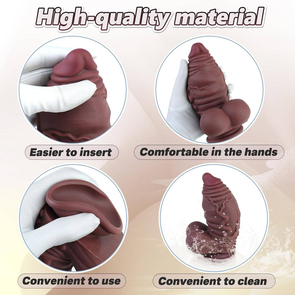 The Ugly Huge Extra Thick Realistic Dildo - Tarisss Sex Toy Store