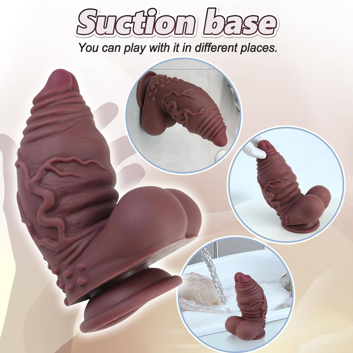 The Ugly Huge Extra Thick Realistic Dildo - Tarisss Sex Toy Store