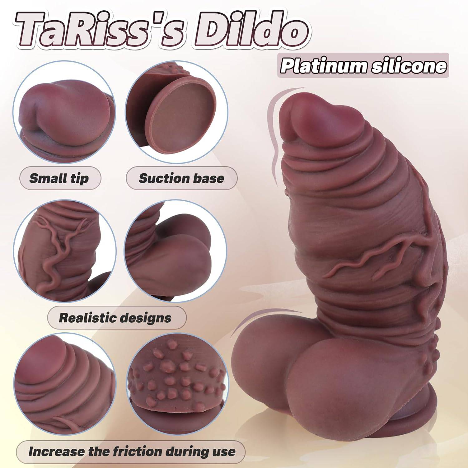 The Ugly Huge Extra Thick Realistic Dildo - Tarisss Sex Toy Store