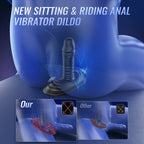 Thrusting & Vibrating Dildo - Tarisss Sex Toy Store