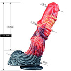 Tidegrasp 9 Inch Silicone Tentacle Dildo - Tarisss Sex Toy Store
