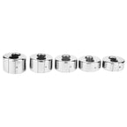 TitanSteel Adjustable Scrotum Rings – Stainless Steel BDSM Bondage Set, 5 Sizes - Tarisss Sex Toy Store