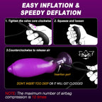 Tony 7 Inch Inflatable Dildo - Tarisss Sex Toy Store