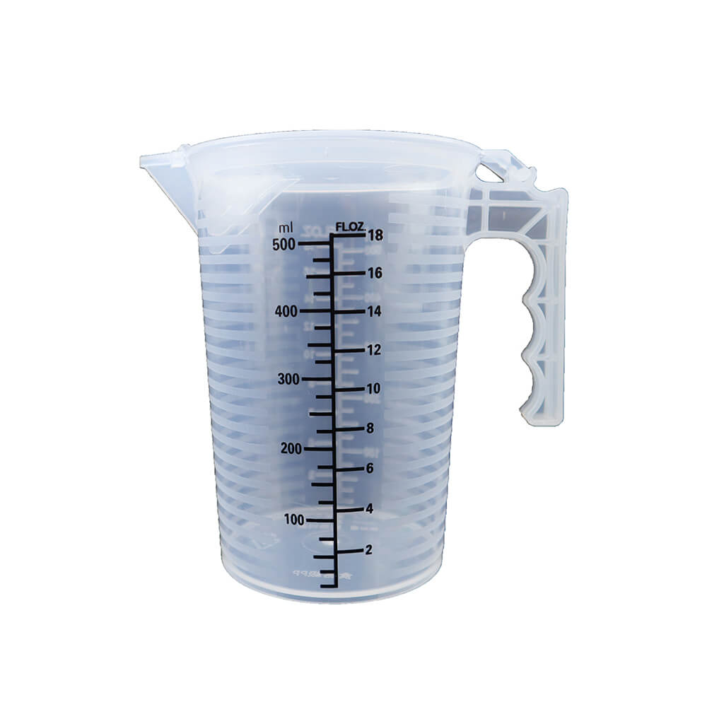 Transparent PP Plastic Liquid Measuring Cup with Lid - Tarisss Sex Toy Store