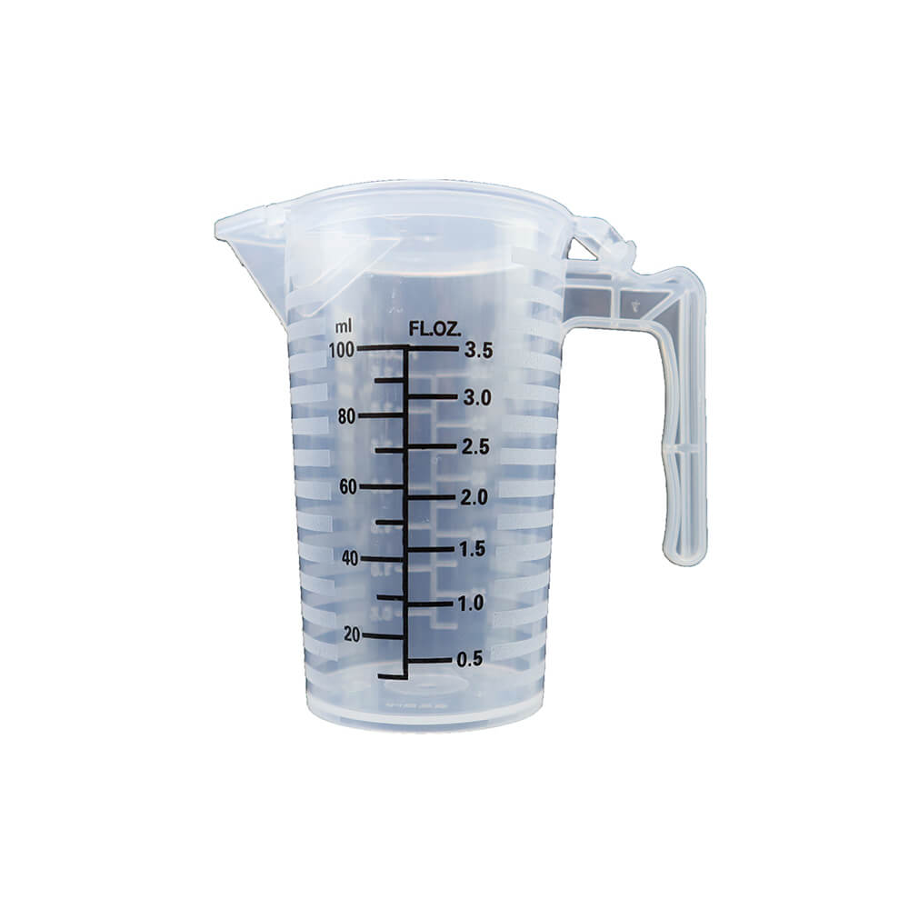 Transparent PP Plastic Liquid Measuring Cup with Lid - Tarisss Sex Toy Store
