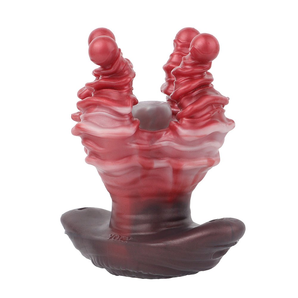 Triple Tentacle Monster Plug – Fantasy Silicone Anal Plug - Tarisss Sex Toy Store