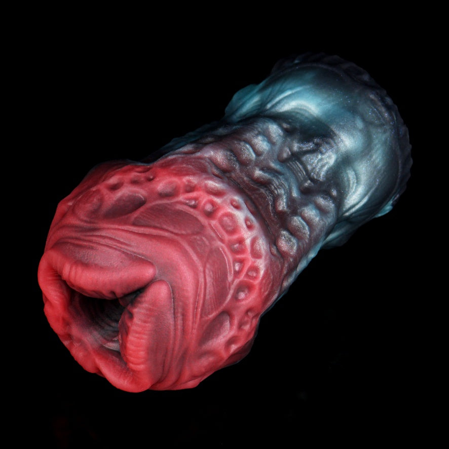 Abyss Throat Pocket Pussy — Alien Blowjob Masturbator | Platinum Silicone