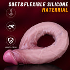 Ultra - Long 16.5” Realistic Silicone Dildo with Suction Base - Tarisss Sex Toy Store