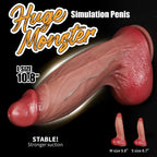 Ultra - Realistic Silicone Dildo with Strong Suction Base - Tarisss Sex Toy Store