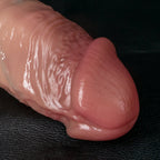 Ultra Thick Extra Long Realistic Dildo with Balls & Suction Base - Tarisss Sex Toy Store