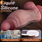 Ultra - Thick Realistic Silicone Dildo with Suction Base - Tarisss Sex Toy Store