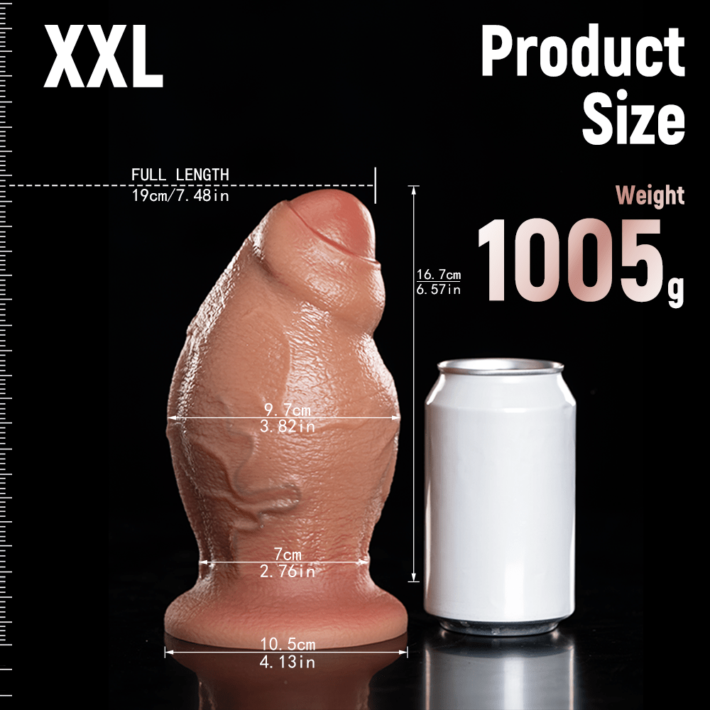 Ultra - Thick Silicone Stretch Trainer Dildo - Tarisss Sex Toy Store