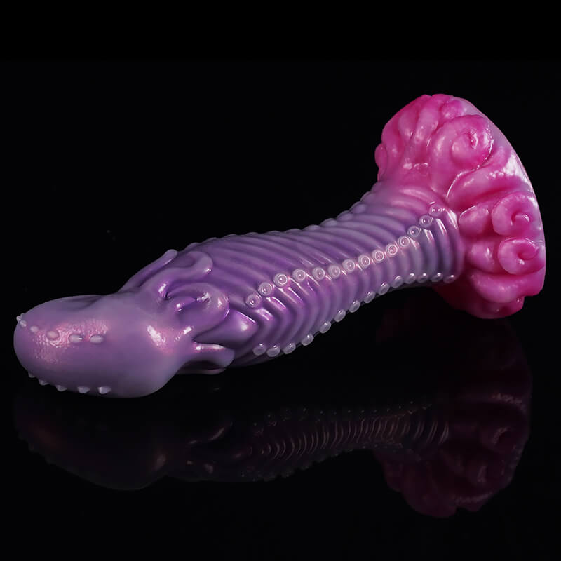 Umbra Purple Creature Huge Monster Dildo - Tarisss Sex Toy Store