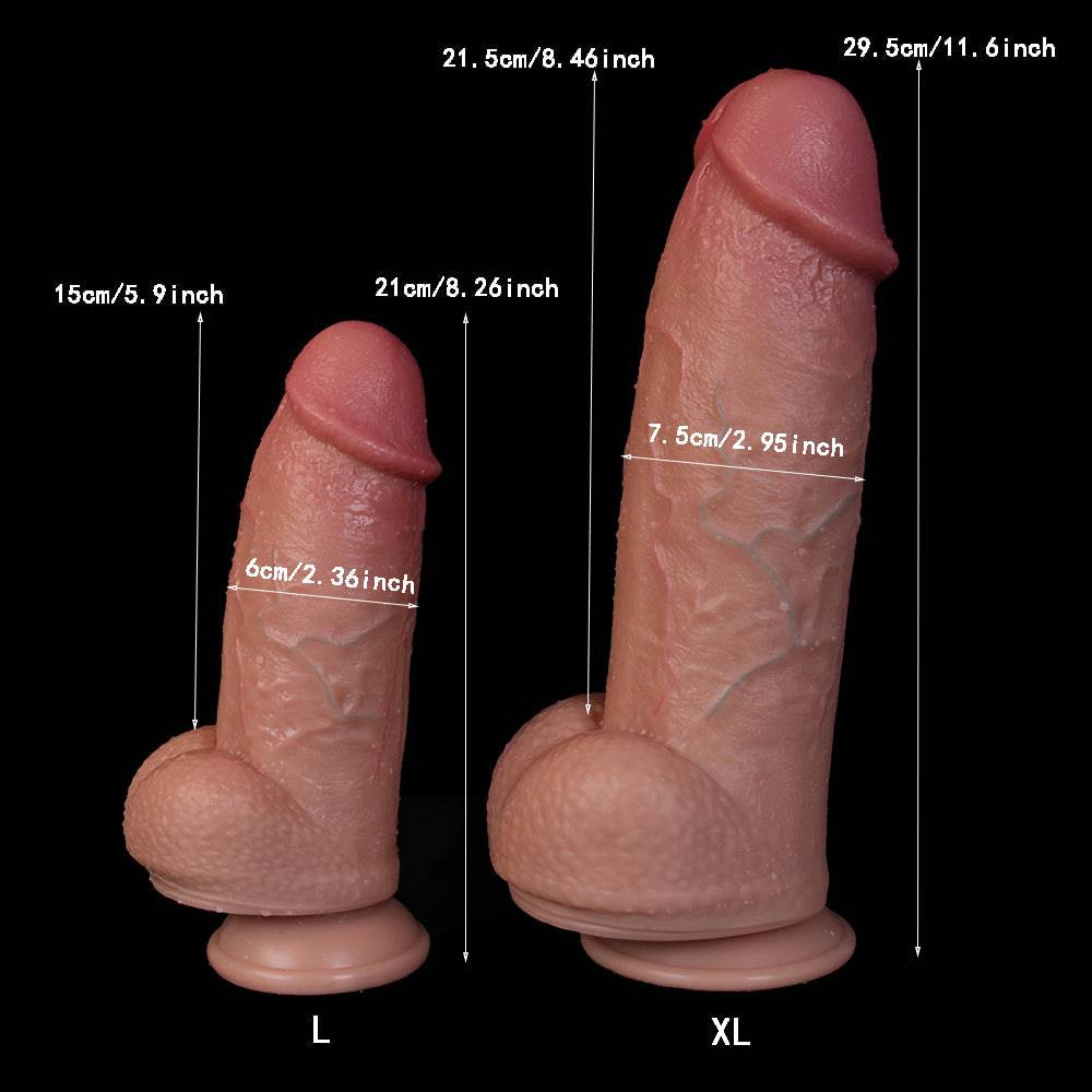 Uncle Charlie 11 Inch Extra Thick Realistic Dildo - Tarisss Sex Toy Store