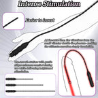 Urethral Sound with Removable Bullet Vibrator - Tarisss Sex Toy Store