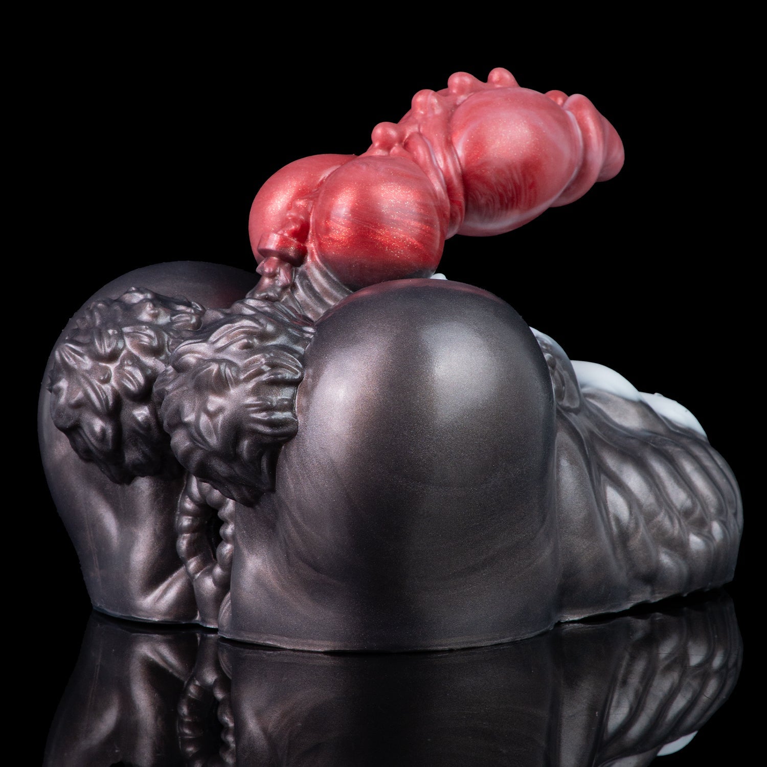 Alien Torso Pocket Pussy & Dog Dildo –  Fantasy Designed for Couple Sex Toy | Platinum Silicone