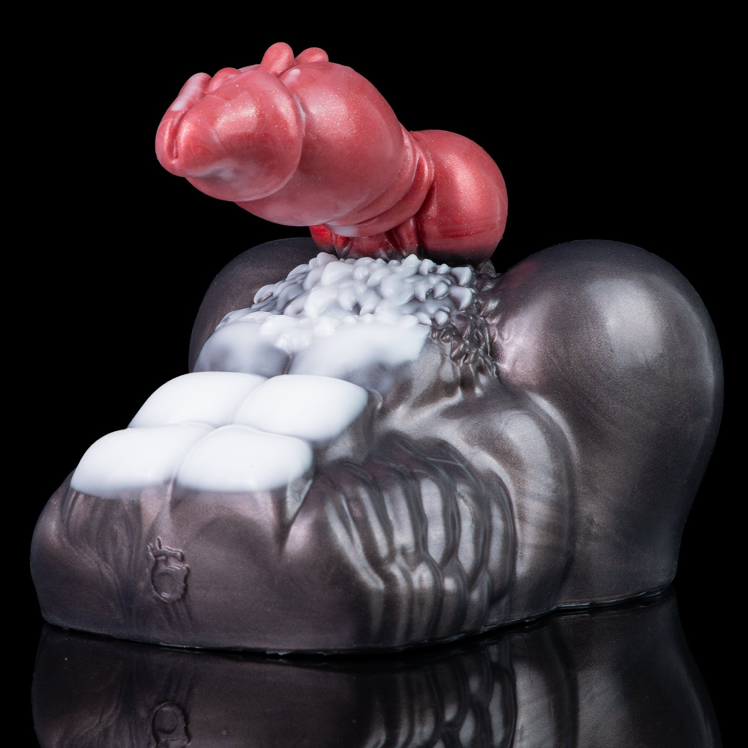 Alien Torso Pocket Pussy & Dog Dildo –  Fantasy Designed for Couple Sex Toy | Platinum Silicone