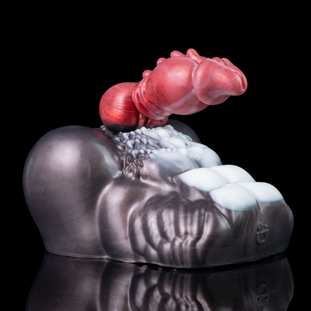 Alien Torso Pocket Pussy & Dog Dildo –  Fantasy Designed for Couple Sex Toy | Platinum Silicone