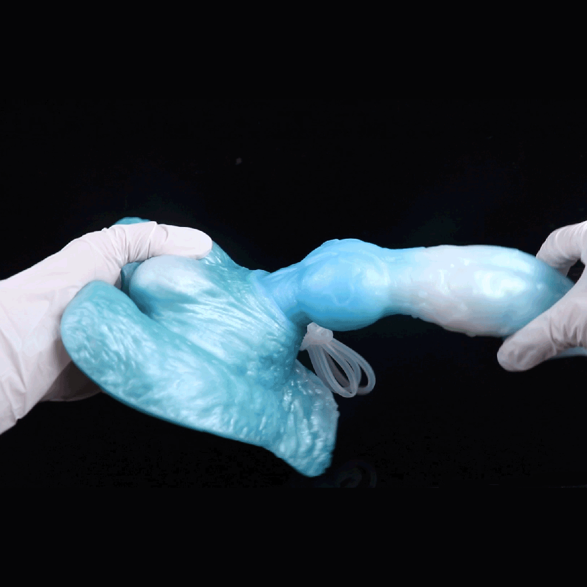Squirting Dragon Dog Knot Dildo – Ejaculating Fantasy Silicone Toy with Electric Water Sprayer for Immersive Knotting Play