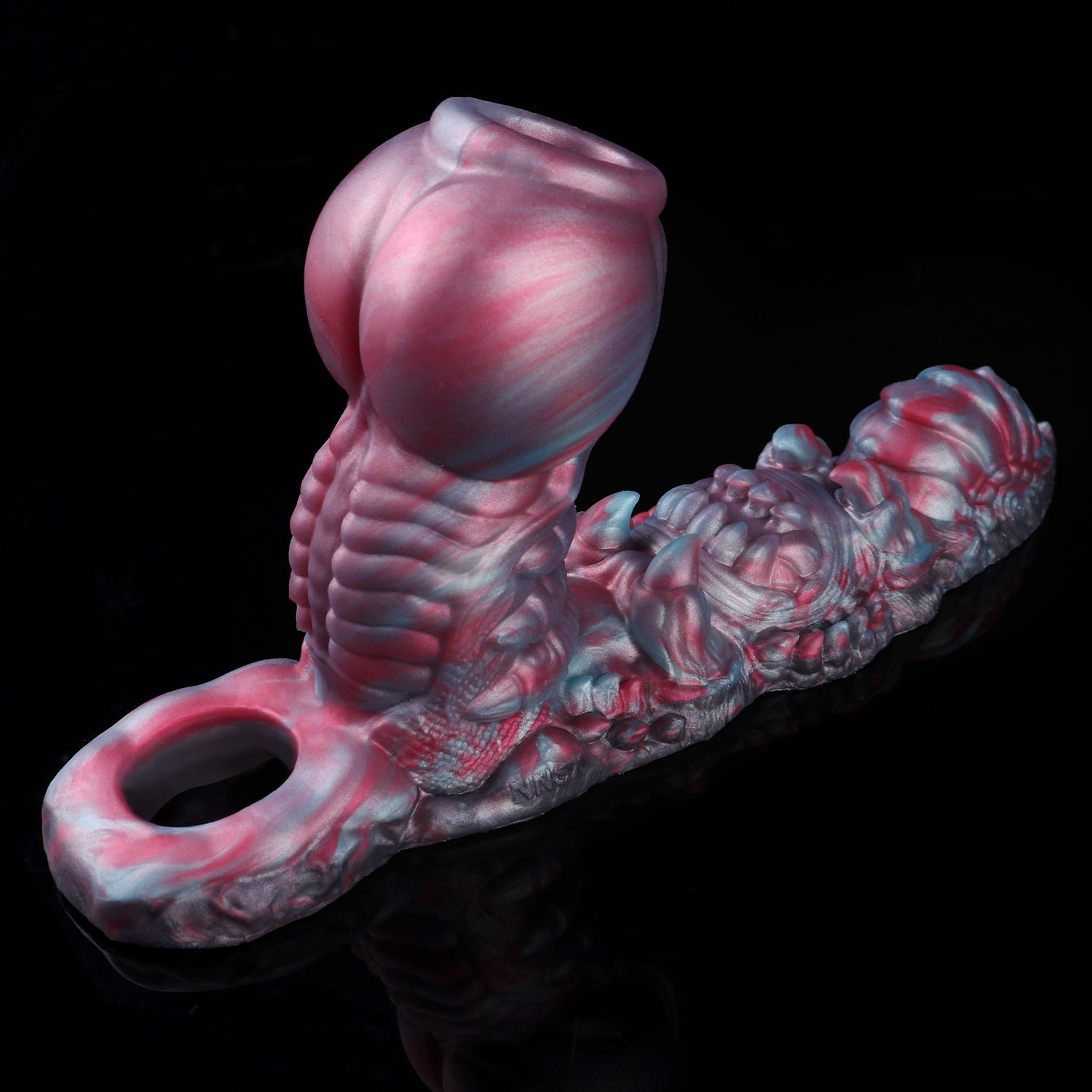 Canine Knot Beast Cock Sleeve with Grinding Plate — Fantasy Penis Extender for Couples