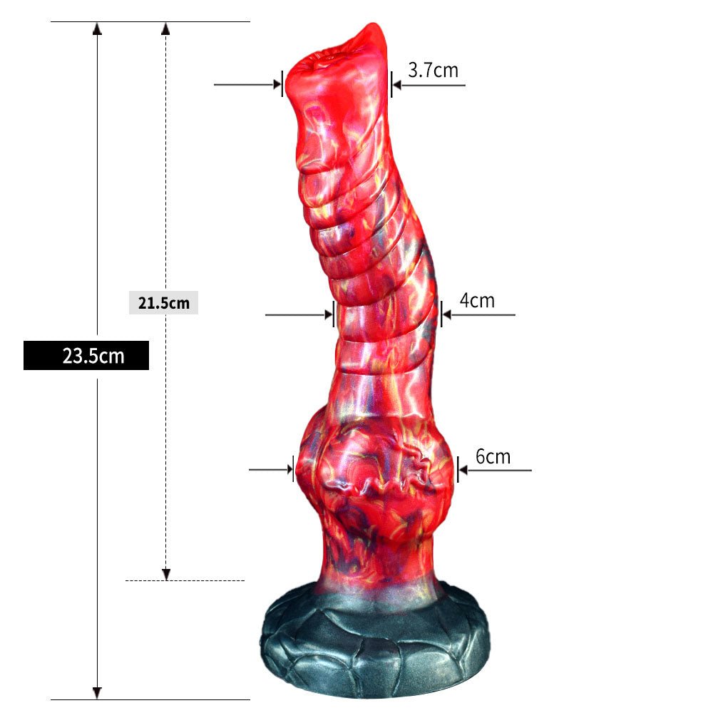 Vermoryx 9 Inch Silicone Creature Dildo - Tarisss Sex Toy Store