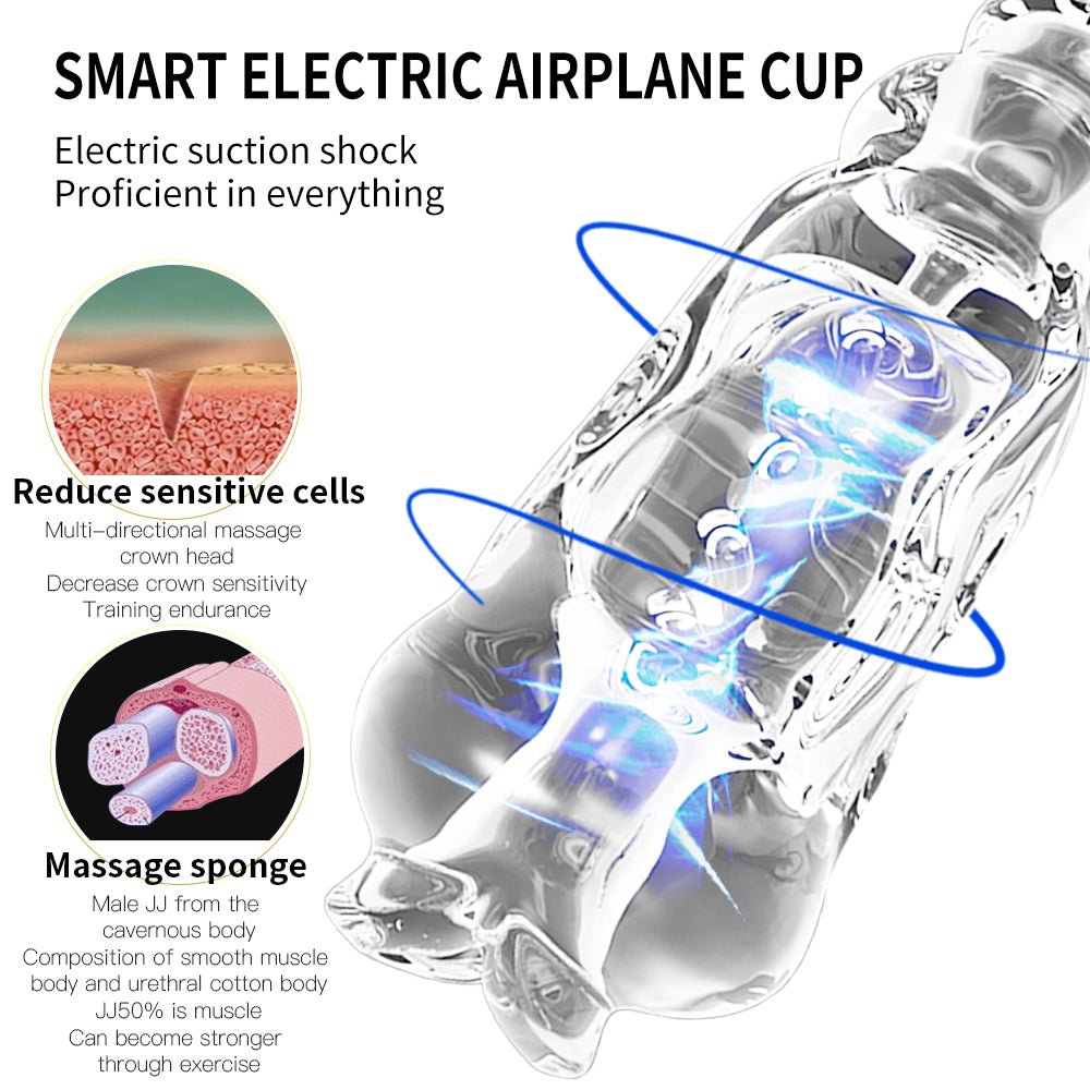 VibeCore Suction & Pulse Masturbator - Tarisss Sex Toy Store