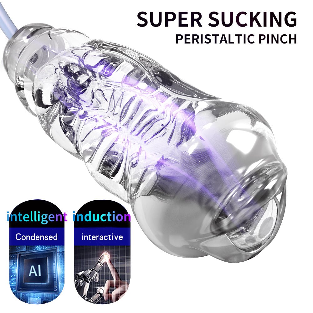 VibeCore Suction & Pulse Masturbator - Tarisss Sex Toy Store