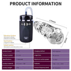 VibeCore Suction & Pulse Masturbator - Tarisss Sex Toy Store