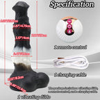Vibrating Horse Dildo - Tarisss Sex Toy Store