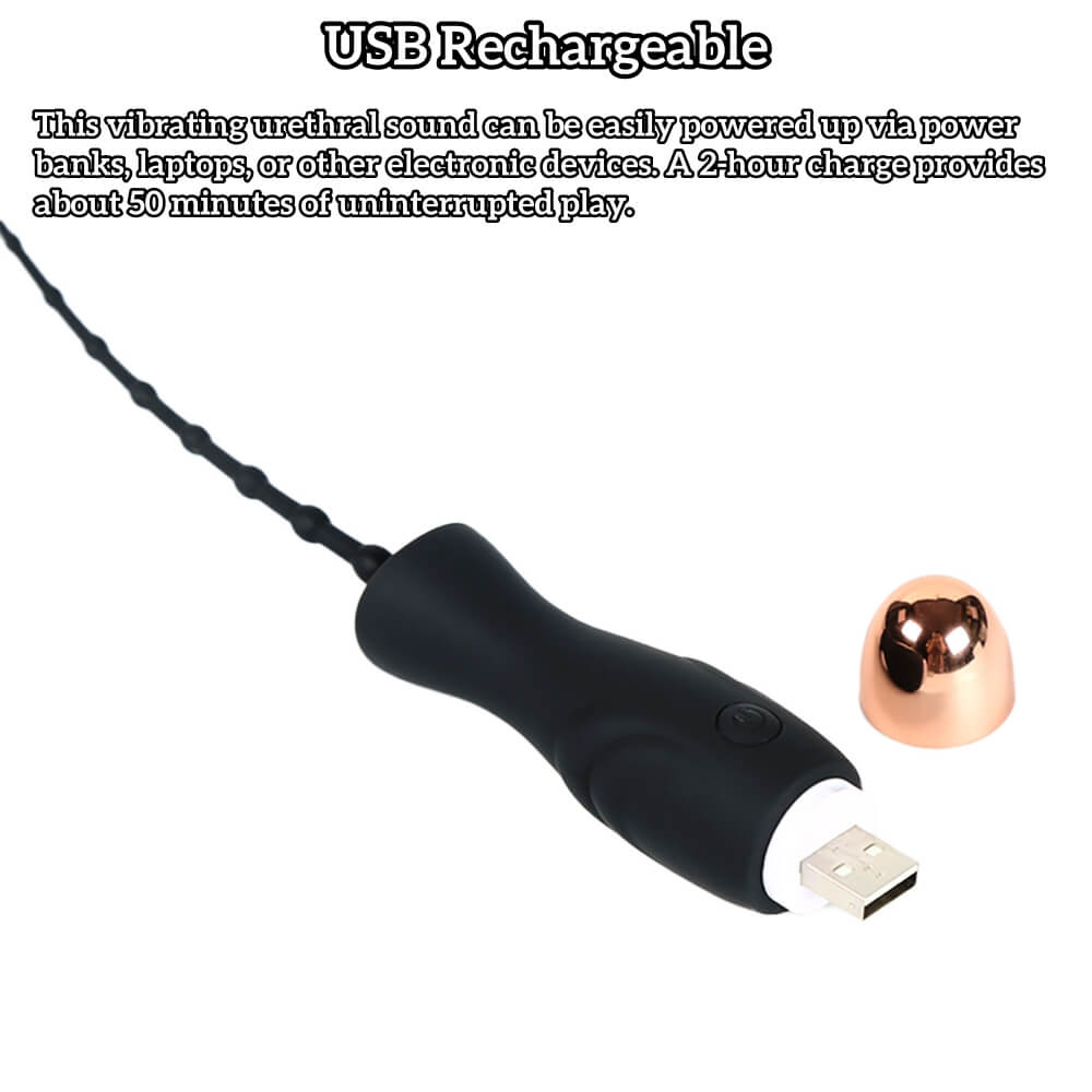 Vibrating Urethral Plug - Tarisss Sex Toy Store