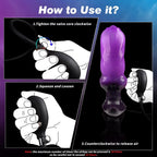 Violetfang 6 Inch Fantasy Monster Inflatable Knot Dildo - Tarisss Sex Toy Store