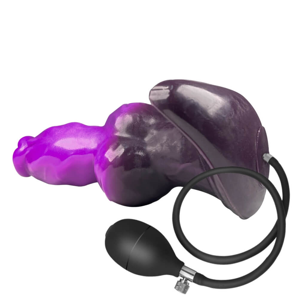 Violetfang 6 Inch Fantasy Monster Inflatable Knot Dildo - Tarisss Sex Toy Store