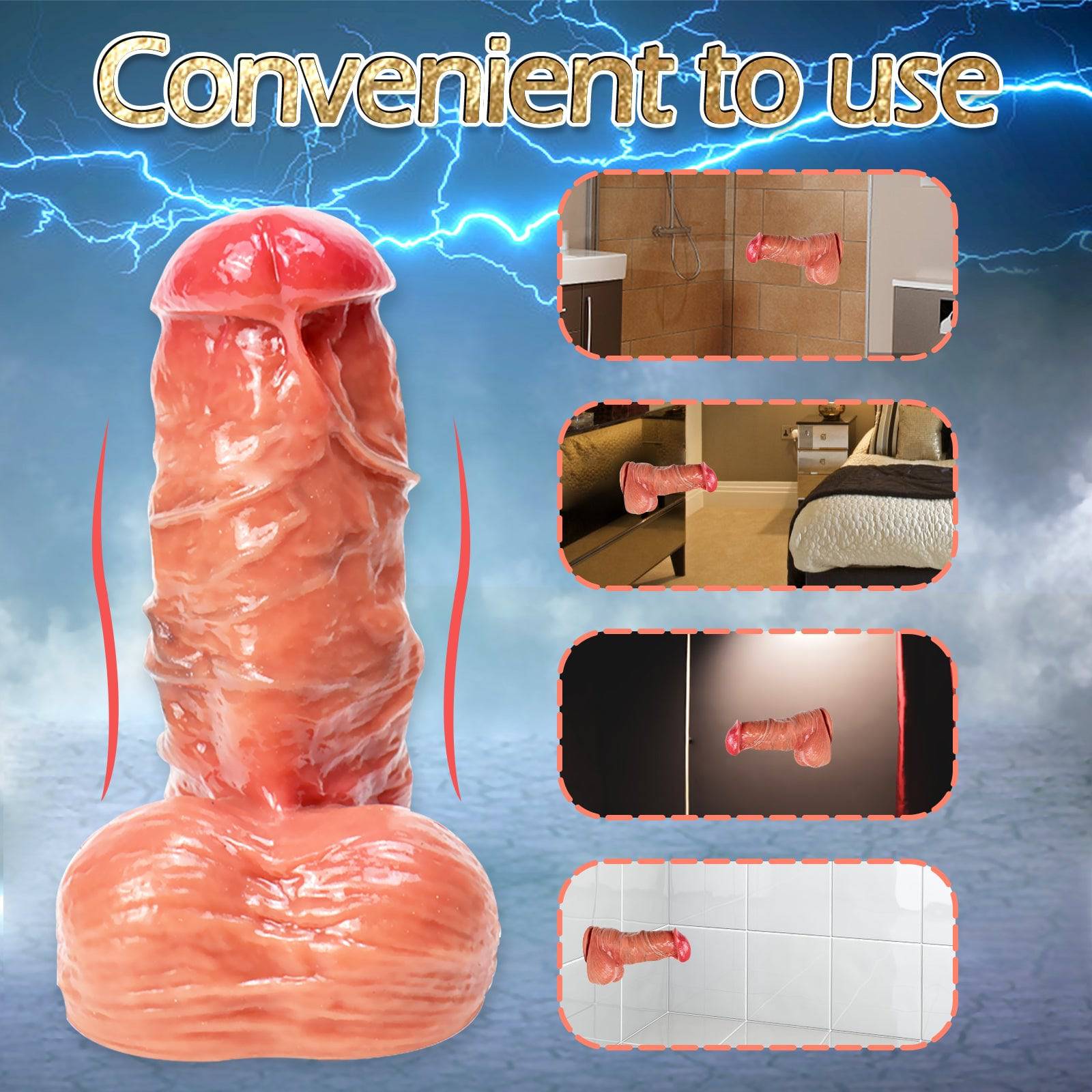 Viper 7 Inch Extra Thick Most Realistic Dildo - Tarisss Sex Toy Store