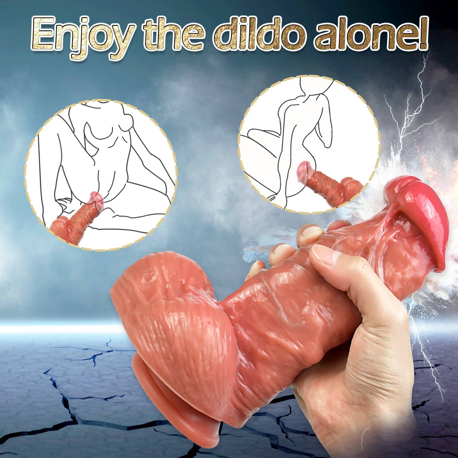 Viper 7 Inch Extra Thick Most Realistic Dildo - Tarisss Sex Toy Store