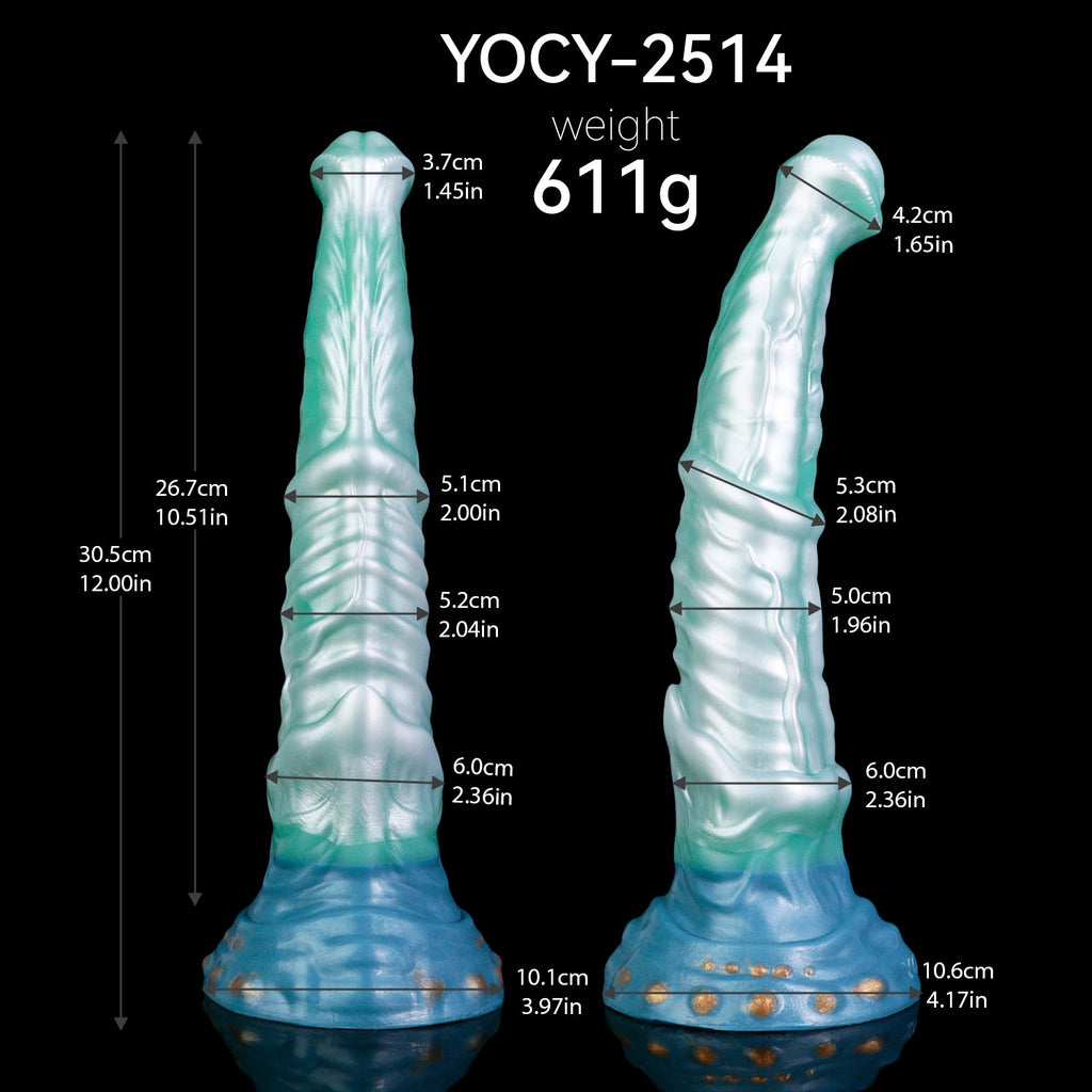 Fantasy Silicone Inflatable Horse Dildo -Expands Inside You for Deep G-Spot Stimulation